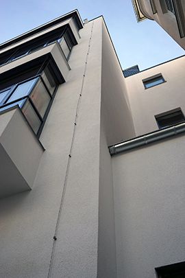 Architektonische Kantenführung im WDVS übernommen
